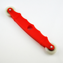 Screen window pressure yarn wheel aluminum alloy plastic steel yarn wheel rubber strip special pressure wheel seal strip installation tool rubber strip installation