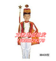 Military uniform costume snare drum band conductor ceremonial guard costume drum suit children drum suit