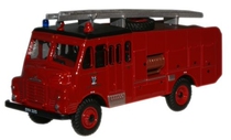 Spot] 1:76 OXFORD model 76GG008 UK Bedford RLHZ fire truck