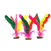 shuttlecock feather shuttlecock big shuttlecock big flower shuttlecock feather shuttlecock colorful feather shuttlecock