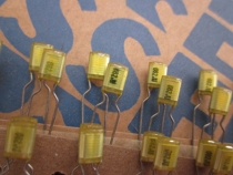 NIS Nissei Polypropylene film capacitor 0 0068uf 50v(6n8 6800pf 682)