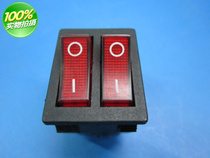 KCD8 boat shaped switch power switch with double link switch 212N red green and yellow black 6 foot switch