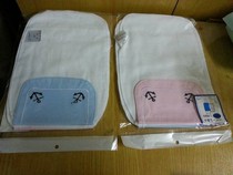 Baby sweat-absorbing towel cotton gauze pad back towel baby sweat-absorbing towel increases the suction Han towel not wet 4 layers