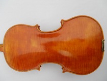 The master himself imported materials like the old Tiger pattern violin