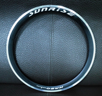 SUNRISE 406 rim HR30 silver black small knife ring average hole to lining hole clear price