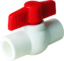 ppr pipe fittings thickened PPR full plastic ball valve 20 4 minutes 25 6 minutes 32 1 inch