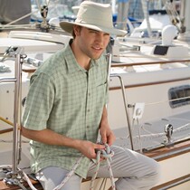 Sunday Afternoons Sun Protection UV UPF40 Mens perspiration quick-drying shirt CABANA SHIRT