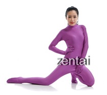 cosplay tights half pack tights chinese lycra zentai purple lycra tights