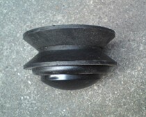 Electric door wheel nylon caster V-shaped nylon wheel outer diameter 90mmV type wheel