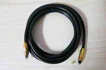 Gold plated SPDIF Digital DAC high-definition 5 1 sound card Audio fiber optic wire diameter 6mm Fever wire computer connected power amplifier
