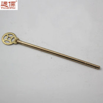 Yuanru copper sculpture pure copper latch door lock latch door bolt 16 2CM YRJ037