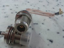 High frequency N MMCX-KJW RF signal test wire N female extended thread waterproof ring MMCX elbow 90 °