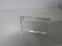 Acrylic photo frame transparent image frame photo frame Crystal texture frame magnetic absorbing ornaments creative price Table Table table