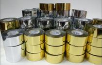 Hot stamping paper 120 M hot stamping paper high quality hot stamping paper electrochemical aluminum can be cut according to customer requirements