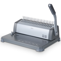 Del 3872 Comb Binding Machine Financial Office Binding Machine Punching Supplies Clip Strip Adhesive Ring Binding Machine