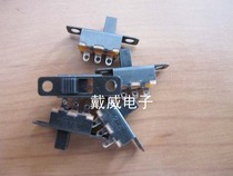 Cross-handle type lever-type three-foot toggle switch sliding switch SS12F15 G6 2 gear handle high 6MM