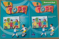 Longman Pearson TOPS 5 Children's English Level 5 Student Book Practice Book Set