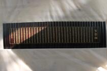 Bamboo skewers bamboo carvings portraits Chinese schools exhibitions decorative paintings camera background props