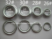 Tarpaulin ring bag accessories Air eye buckle Tag corns buckle Curtain buckle tarpaulin buckle 10mm14mm17mm20mm Inner diameter