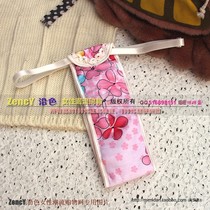 Along the color Mimi egg H086 flower language front buckle lining glue slot sanitary belt physiological pants thong T pants mimidan