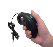  Umouse Y-10 Wired Air Mouse Trackball Mouse Hand Grip Test Desktop Mouse