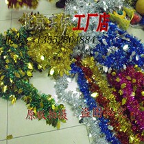 Color pull flower color strip wool decorative strip wool strip wool long color strip flower