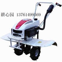 Xiaobailong micro-tiller gasoline scarifier tiller rotary tiller plow seeder new Tianma B