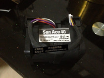 Japan Sanyo 4CM4056 12V 1 4A 9CRA0412P5J27 super violent booster fan server