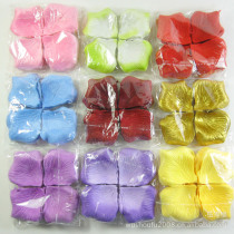 Wedding wedding decoration simulation rose petals hand-thrown flower non-woven fabric 144 pieces