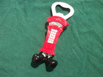 World Tourism Memorial Refrigerator Corkscrew UK London Cartoon Red Foot Phone Pavilion