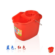 Thickened hand pressure mop bucket Large household squeeze bucket wringing bucket mopping bucket with pulley wringing bucket to drag bucket