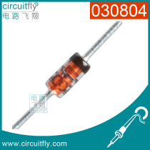 030804 diode 1N4148 small signal 200mA 100V straight plug