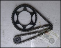 Modified RTF-MX6 cross-country motorcycle 520 type tooth enlarged tooth plate set chain thick chain MX6250 off-road