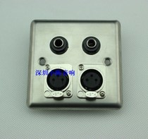 Carnon panel 86 Type of stainless steel panel KTV Audio wall inserts Welding double track 6 5 6 35 Cannon head