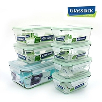 South Korean Original Bottling Import Brand Glaslock Tempered Glass Crisper Box Sealed Box Containing Box 7 Suits