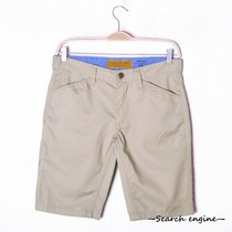 Foreign aid Europe summer mens slim casual pants tooling capris wu fen ku color 0 35KG