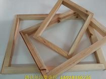 Factory direct silk screen screen frame silk screen wooden frame inner diameter: 20*32
