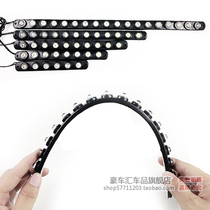 Tear eye light soft strip car led high power daytime running light silicone flash headlight Eagle Eye Light