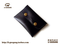 Pure leather leather tobacco bag Pure cowhide cigarette box tobacco bag tobacco set (Li Guogang Leather Workshop)handmade leather goods