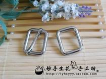 Luggage accessories chrome wire ri kou side buckle pulling core strap adjustable buckle 2CM 2 5CM 3 2CM 3 8CM