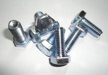 8 Grade 8 galvanized hexagon Bolt M6X8-M6X150
