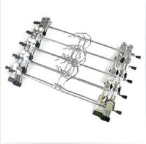 Metal Immersion Plastic Large Iron Pants Clip Airing Pants Rack Tan Clothes Hanger Western Pants Rack Drying Rack Hanger Adjustable Distance