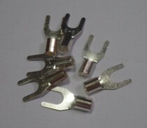 UT6-4 U-fork type terminal cold-pressed terminal copper wire nose terminal terminal wire lug