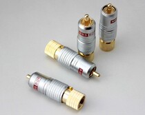 Imitation CMC(NBS) 10MM gold-plated RCA Lotus joint without welding