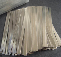 Various specifications and sizes of mobile phone battery special spot welding sheet nickel-plated steel strip steel sheet nickel sheet 0 1*100*4