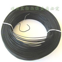 Environmental protection galvanized iron wire tie iron wire tie core tie wrap glue tie wire (black white round 300 m roll)