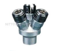 Hot sale Yingchuang three-way self-locking pneumatic quick connector auto protection tool Japanese quick connector