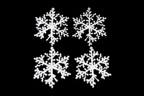  Anyang Wenchuang SD-1239 8 5CM SOFT SNOWFLAKE with DIAMOND powder 4 s