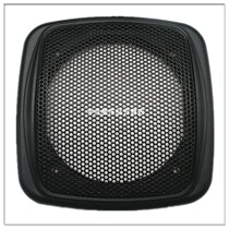 3 inch car speaker mesh cover iron mesh high-grade black shiny silver speaker cover plug-in speaker cover mesh cover mesh board