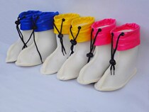  Childrens wellies Crystal rain boots mens and womens fashion waterproof shoes liner cotton cover